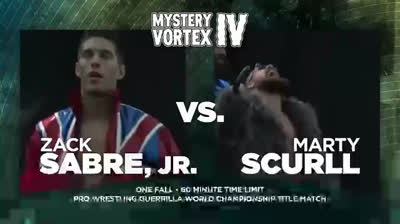 PWG Mystery Vortex IV-Zack Sabre Jr vs Marty Scurll