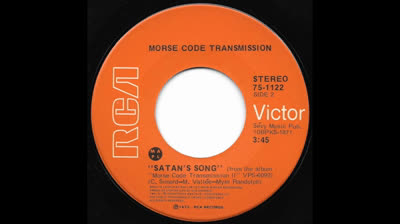 Morse Code Transmission (1972) - Satan's Song