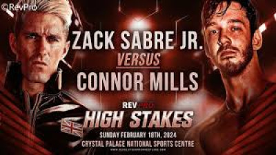 RevPro High Stakes 2024-Zack Sabre Jr vs Connor Mills