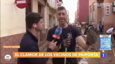 “La alarma la dieron cuando yo estaba en un puñetero árbol subido viendo los muertos flotando”