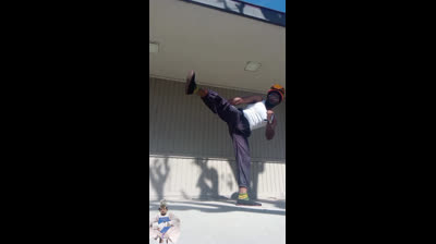 Taekwondo One Leg Balance