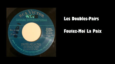 Les Double Pairs (1967) - Foutez-Moi La Paix