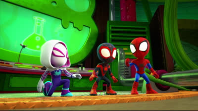 Spidey y sus Sorprendentes Amigos || T03-E16:(Es Hora de Crecer/Rio En El Espacio)