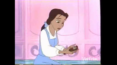 Beauty And the Beast Belle's Magical World (1998 VHS) Part 8