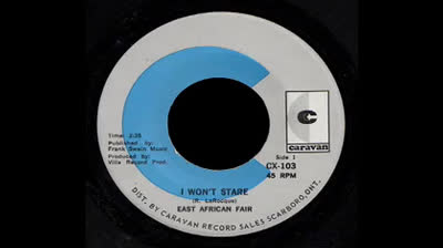 East African Fair (1967) - I Won't Stare