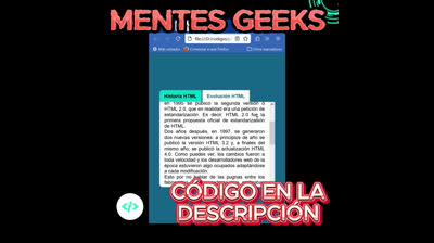 Cambio de pestaña | HTML & CSS