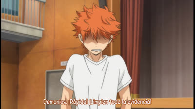 Haikyuu / cap 3 / sub español/ temporada 1