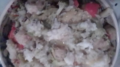 LET'S EAT THE FOOD IS DONE.