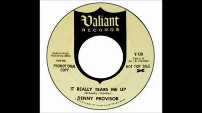 Denny Provisor (1965) - It Really Tears Me Up
