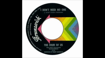 Four Of Us (1966) - I Don't Need No One