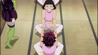 El entrenamiento de mitsuri