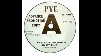 Tony Colton (1966) - I've Laid Some Down In My Time