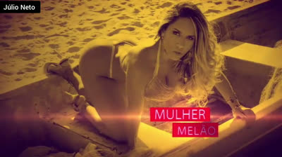 Mulher melão dançando