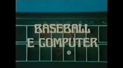 35 Il fichissimo del baseball - Baseball e computer