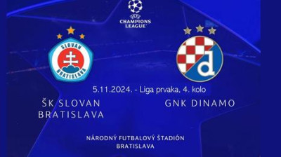 Slovan Bratislava - Dinamo Zagreb 1-4 (5.11.2024.), Liga prvaka, 4. kolo