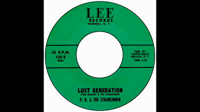 P. B. & The Staunchmen - Lost Generation