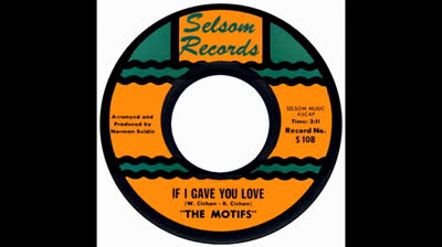 Motifs (1966) - If I Gave You Love