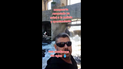 Están rompiendo las compuertas de algunas presas?