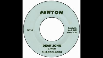 Chancellors (1965) - Dear John