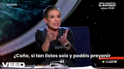 Lo que dice  Bea Talegón sobre la matraca diaria del CAMBIO CLIMÁTICO grabarlo a fuego en nuestras mentes!