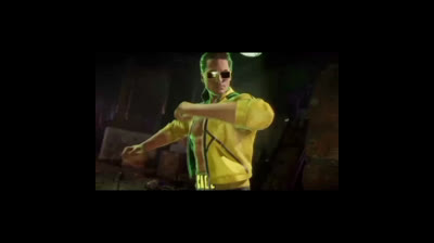 Johnny Cage MK11 intro Kicking Combination