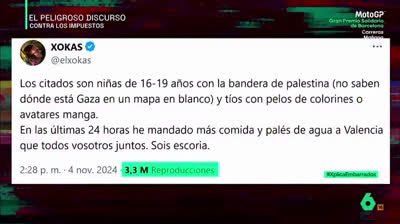 La Sexta señala a youtubers con dos cojones que han evidenciado la incompetencia de los políticos en la gestión de la DANA