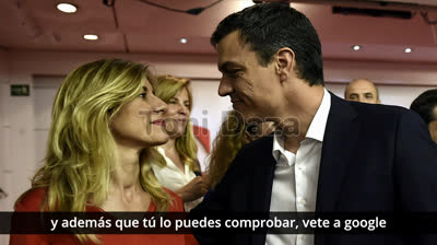 Que se planteen dudas sobre la mujer de pedro...  simplemente es curiosidad porque en google no hay fotos de joven, de boda, ni embarazada, de la mujer del presidente de España.