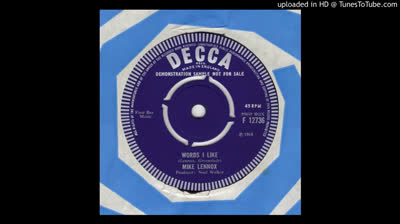 Mike Lennox (1968) - Words I Like
