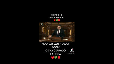Con dos cojones SantiABASCAL  le dice cara a cara, asesino psicópata de Sánchescu.