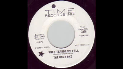 Only Onz (1966) - When Teardrops Fall