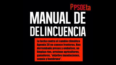 Estamos gobernados por los mayores delincuentes de la historia de España, aplaudidos por pervertidos, rateros, parásitos, vividores...