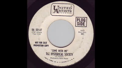 Hysterical Society (1967) - Come With Me