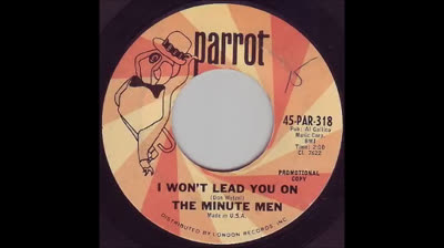 Minute Men (1967) - I Won't Lead You On