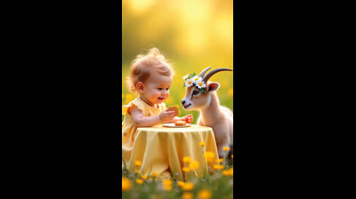 Kids funny cartoon videos and fun with little baby animals