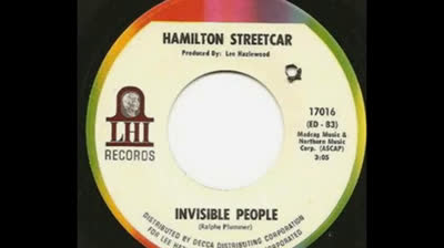 Hamilton Streetcar (1967) - Invisible People