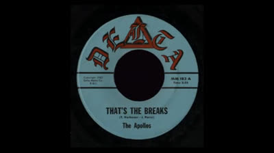 Apollos (1965) - That’s the Breaks