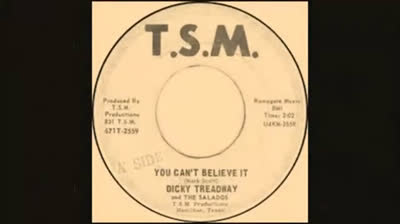 Dicky Treadway and the Salados (1966) - You Can't Believe It