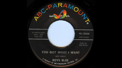 Boys Blue (1965) - You Got What I Want