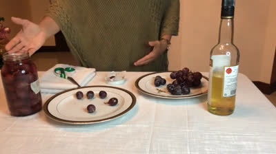 UVAS BENDITAS, CÓMO PREPARARLAS.
