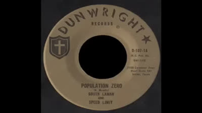 South Lamar And Speed Limit (1970) - Population Zero