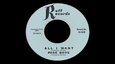 Page Boys (1966) - All I Want