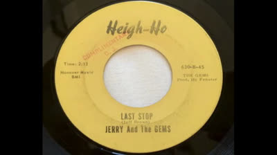Jerry And The Gems (1966) - Last Stop